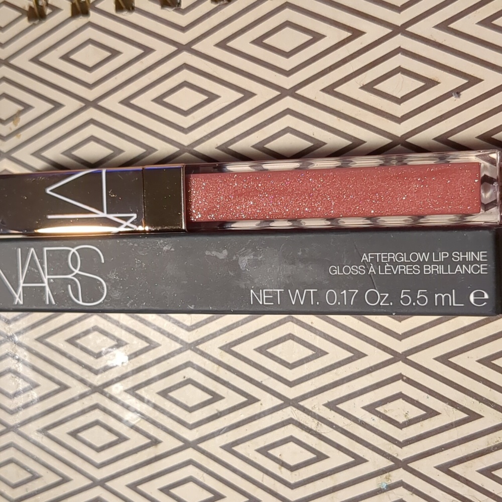 NARS Afterglow Lip Shine Gloss UNBROKEN shimmering mauve